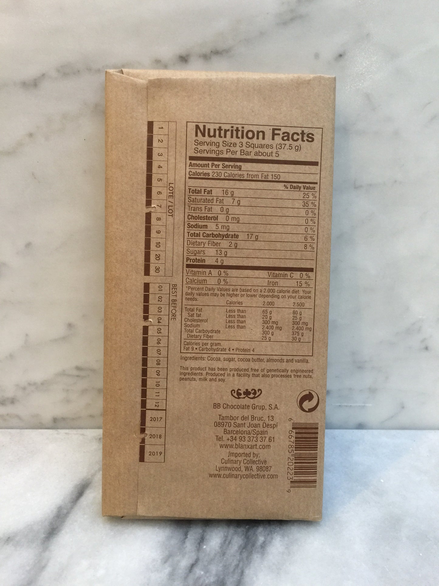 Blanxart Dark Almonds