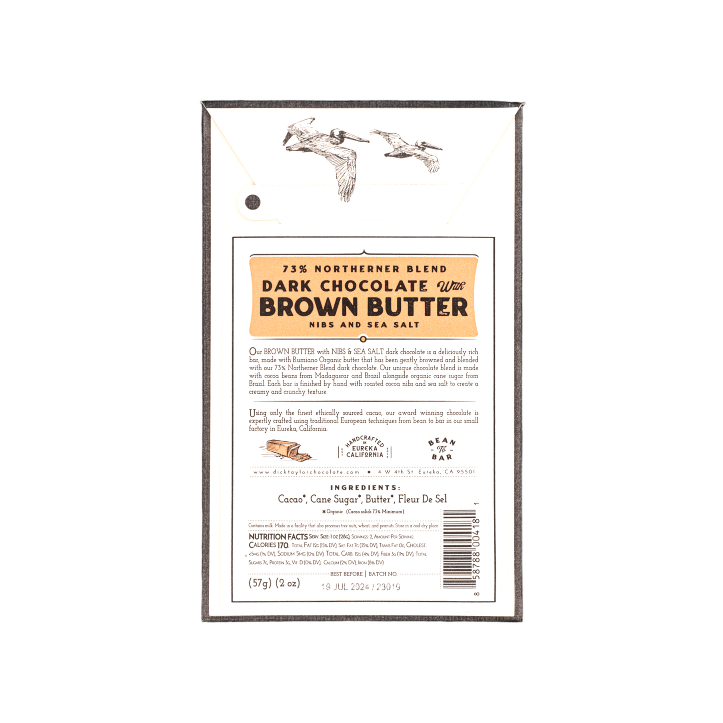 Dick Taylor - Brown Butter Nibs and Sea Salt