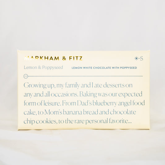Markham & Fitz - Lemon Poppyseed
