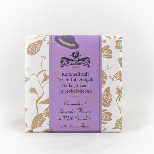 Rozsavolgyi Csokolade - Caramelized Lavender Flowers Milk