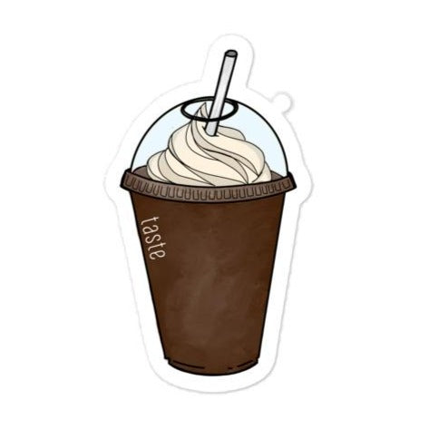 Iced Chocolate Sticker
