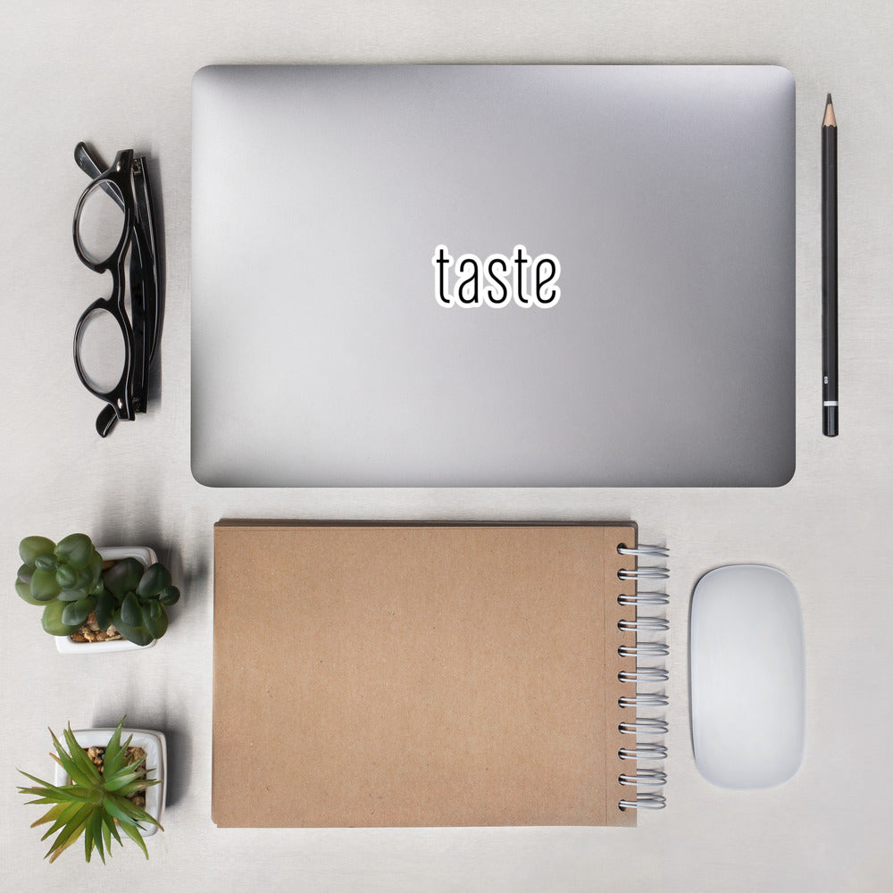 Taste Logo Sticker
